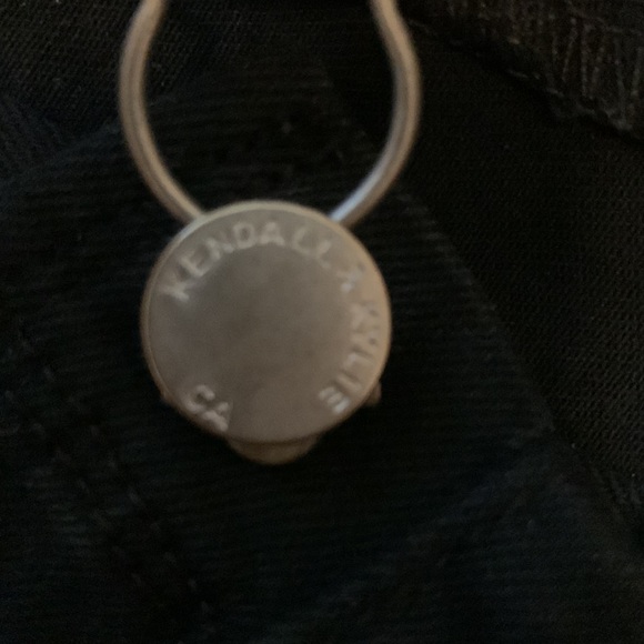 KENDALL & KYLIE SIZE 25 SUPER CUTE JET BLACK CARI OVERALLS - Picture 14 of 14